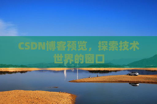 CSDN博客预览，探索技术世界的窗口